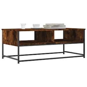 Konferenční stolek kouřový dub 100x51x40 cm kompozitní dřevo - obrázek 3