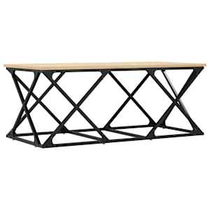 Konferenční stolek dub sonoma 100 x 49 x 40 cm kompozitní dřevo - obrázek 6