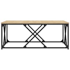 Konferenční stolek dub sonoma 100x100x40 cm kompozitní dřevo - obrázek 4