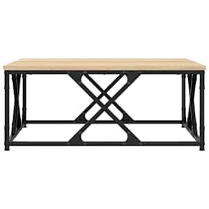 Konferenční stolek dub sonoma 70 x 70 x 30 cm kompozitní dřevo - obrázek 5