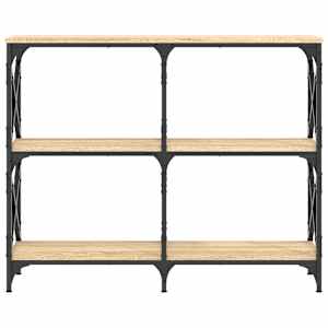 Konzolový stolek dub sonoma 100 x 28 x 80,5 cm kompozitní dřevo - obrázek 4