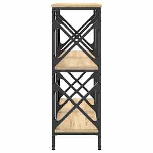 Konzolový stolek dub sonoma 100 x 28 x 80,5 cm kompozitní dřevo - obrázek 5