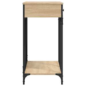 Konzolový stolek dub sonoma 100 x 39 x 78,5 cm kompozitní dřevo - obrázek 7