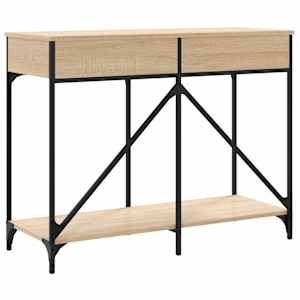 Konzolový stolek dub sonoma 100 x 39 x 78,5 cm kompozitní dřevo - obrázek 8