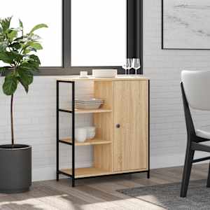 Omarica iz hrasta sonoma 70x30x80 cm inženirski les