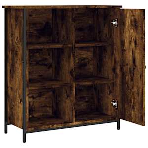 Příborník kouřový dub 70 x 30 x 80 cm kompozitní dřevo - obrázek 5