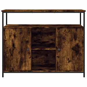 Příborník kouřový dub 100 x 35 x 80 cm kompozitní dřevo - obrázek 6