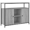 vidaXL puhvetkapp, hall Sonoma tamm, 100 x 35 x 80 cm, tehispuit