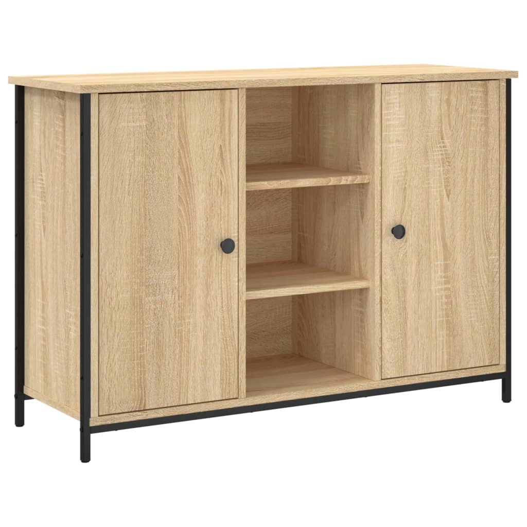 Thumbnail - vidaXL Sideboard Sonoma-Eiche 100x35x70 cm Holzwerkstoff