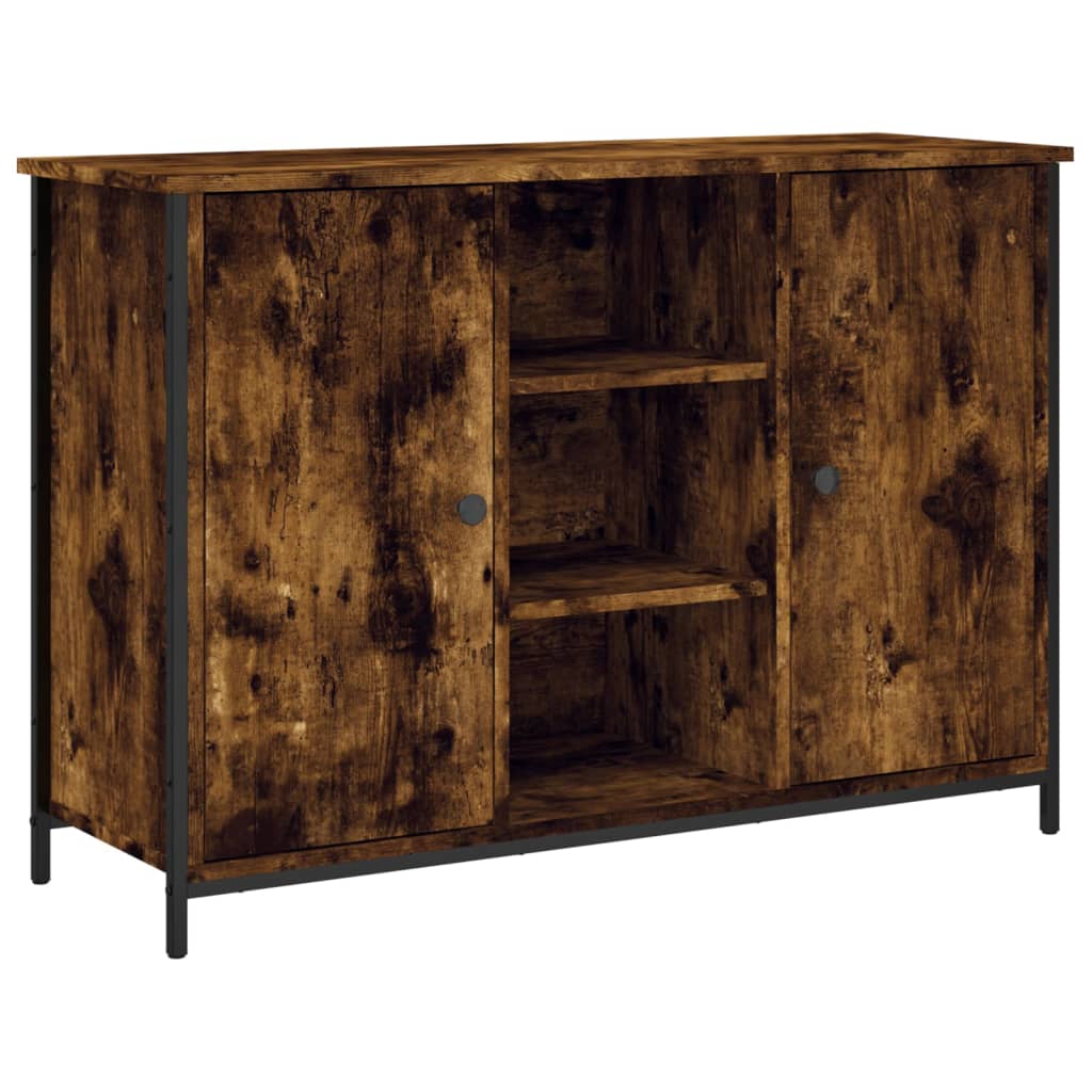 vidaXL Příborník kouřový dub 100 x 35 x 70 cm kompozitní dřevo