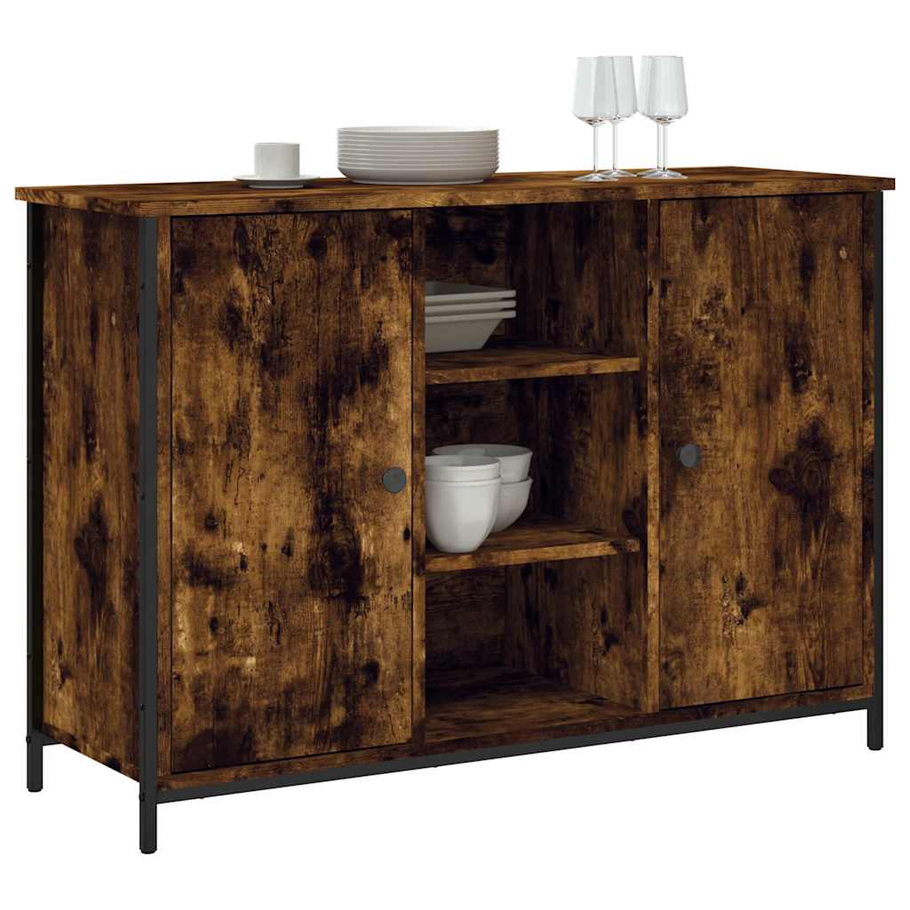 Thumbnail - vidaXL Sideboard Räuchereiche 100x35x70 cm Holzwerkstoff
