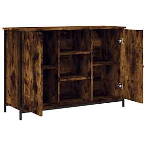 Příborník kouřový dub 100 x 35 x 70 cm kompozitní dřevo - obrázek 5