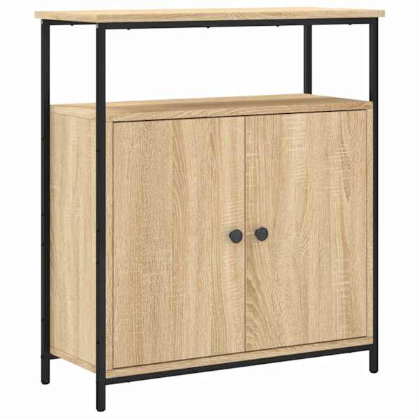 vidaXL kummut Sonoma tamm 70 x 30 x 80 cm t&ouml;&ouml;deldud puit