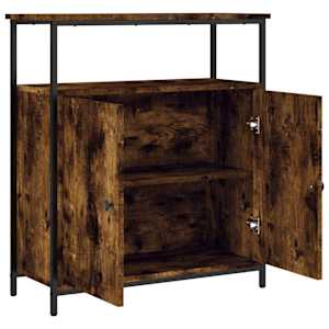 Příborník kouřový dub 70 x 30 x 80 cm kompozitní dřevo - obrázek 5