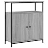 vidaXL puhvetkapp, hall Sonoma tamm, 70x30x80 cm, tehispuit