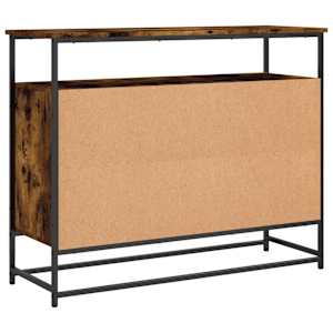Příborník kouřový dub 100 x 35 x 80 cm kompozitní dřevo - obrázek 8