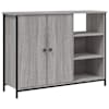 vidaXL puhvetkapp, hall Sonoma tamm, 100 x 33 x 75 cm, tehispuit