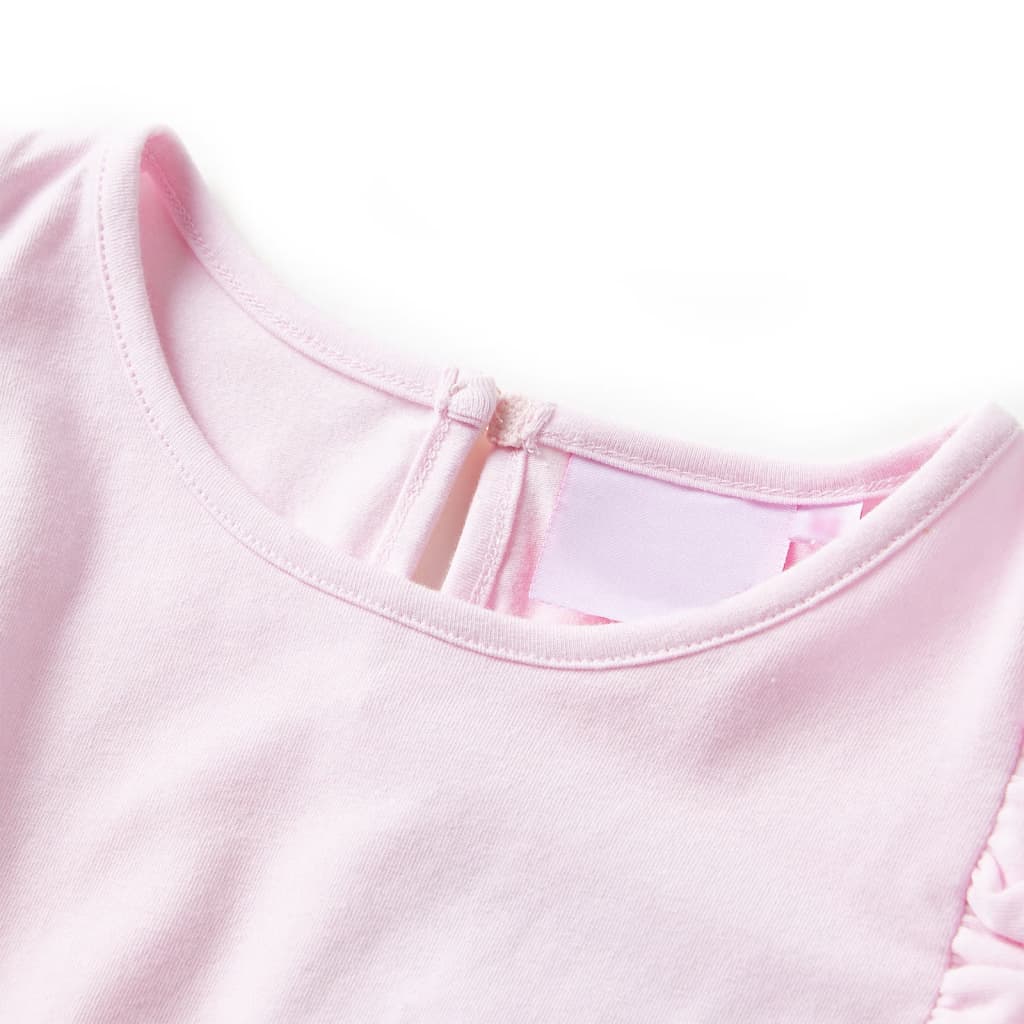 Thumbnail - vidaXL Kinderkleid mit Rüschen Hellrosa 128