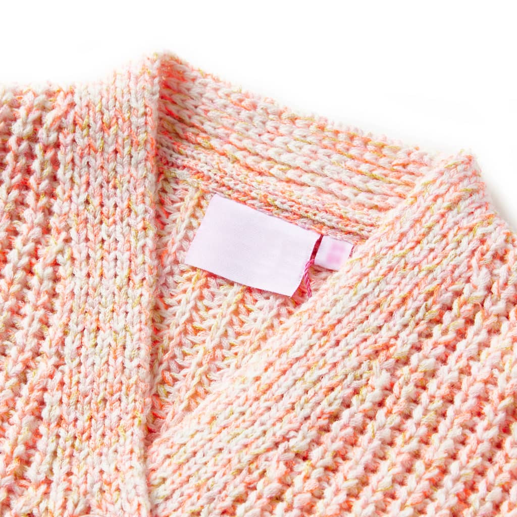 Thumbnail - vidaXL Kinder-Strickjacke Rosa 128