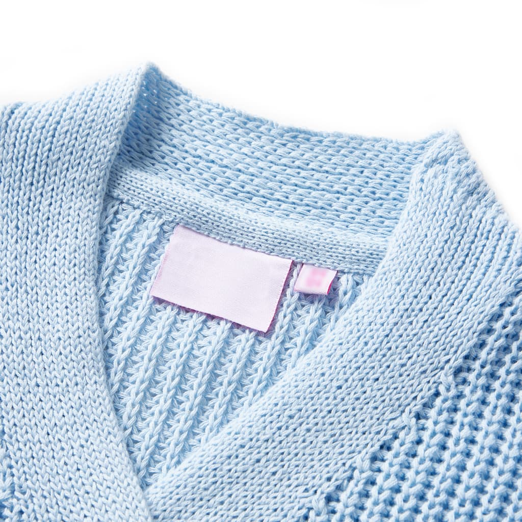 Thumbnail - vidaXL Kinder-Strickjacke Blau 92