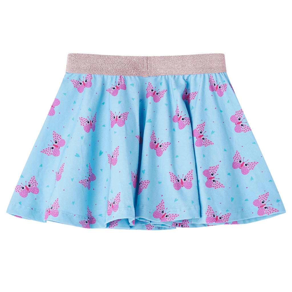vidaXL Kinderrokje 128 blauw afbeelding