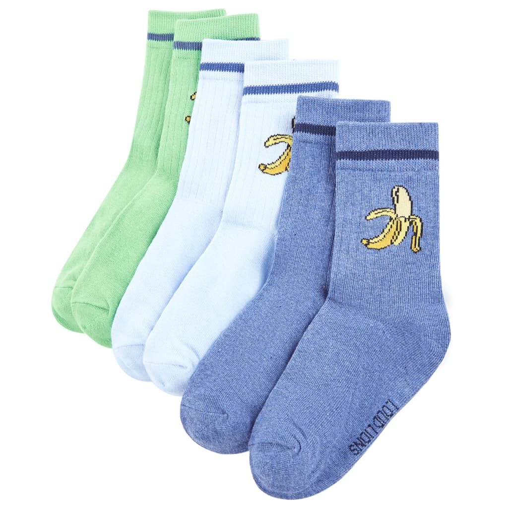 vidaXL Kindersocken 5 Paar EU 26-29