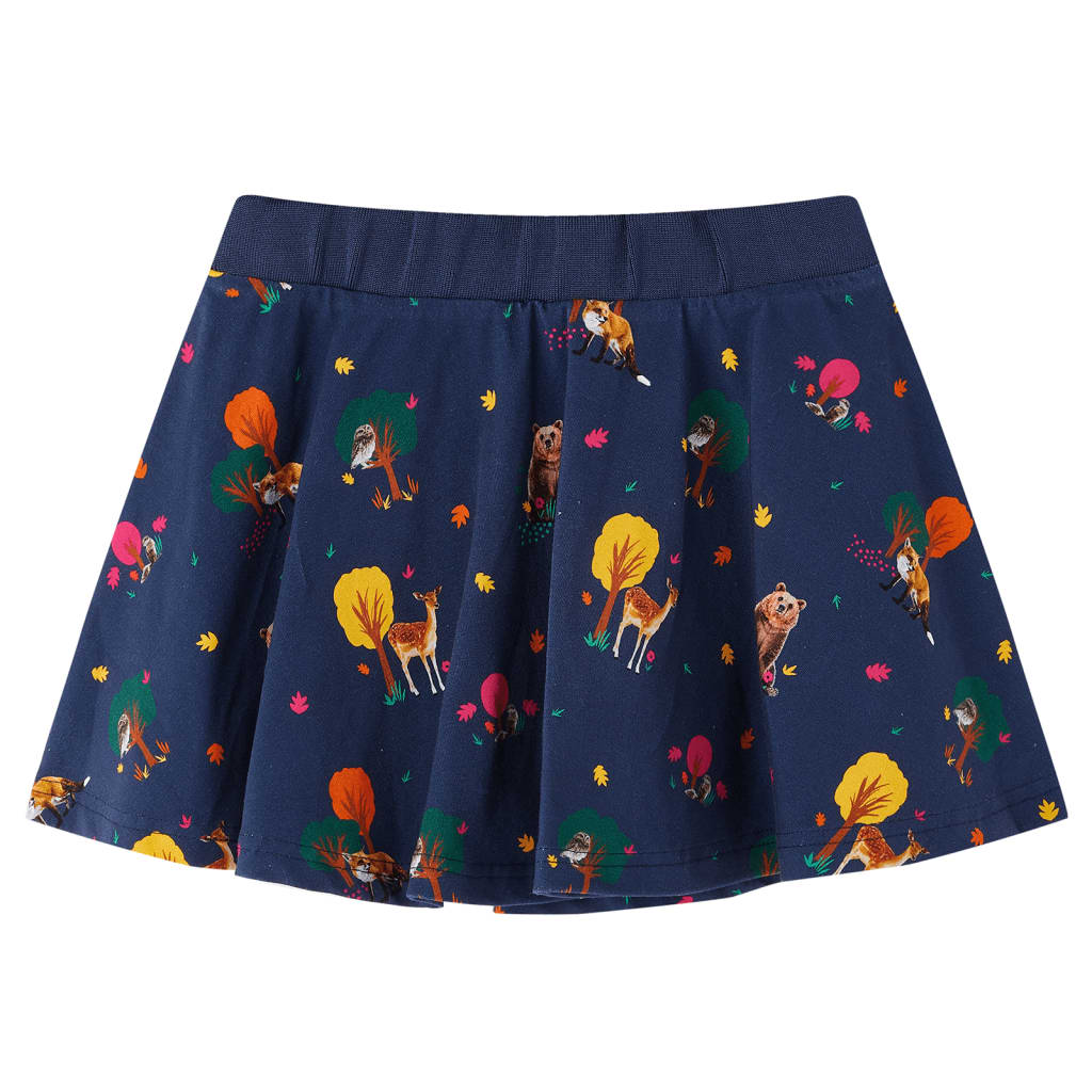 vidaXL Kinderrokje 140 marineblauw afbeelding