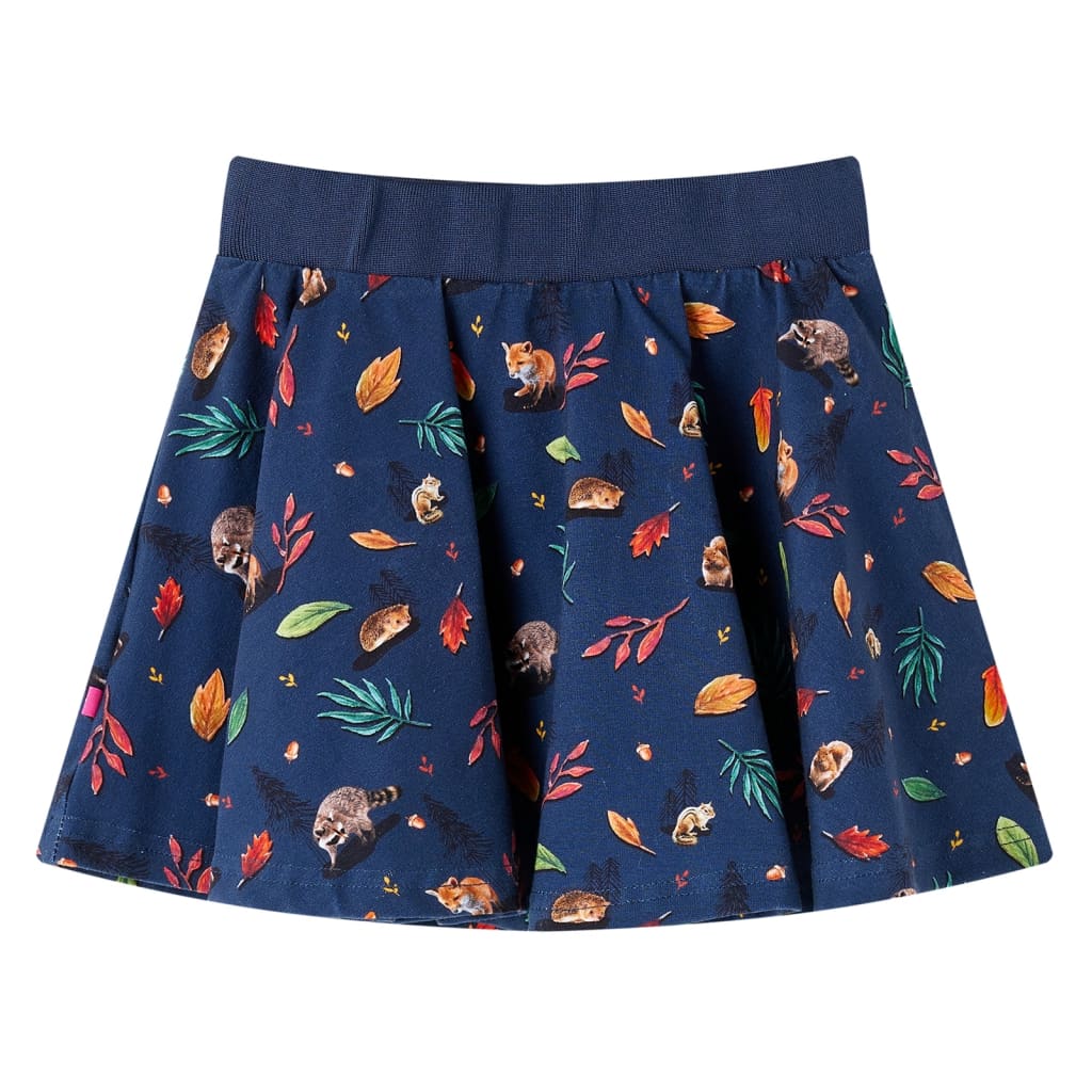 vidaXL Kinderrok 92 marineblauw afbeelding