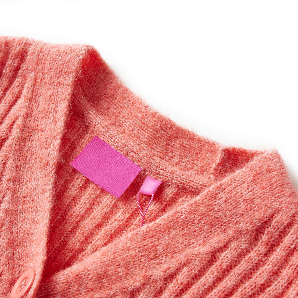 Thumbnail - vidaXL Kinder-Strickjacke Mittelrosa 116
