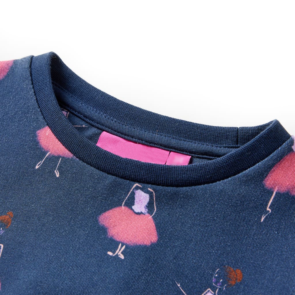 Thumbnail - vidaXL Kinderkleid Marineblau 104