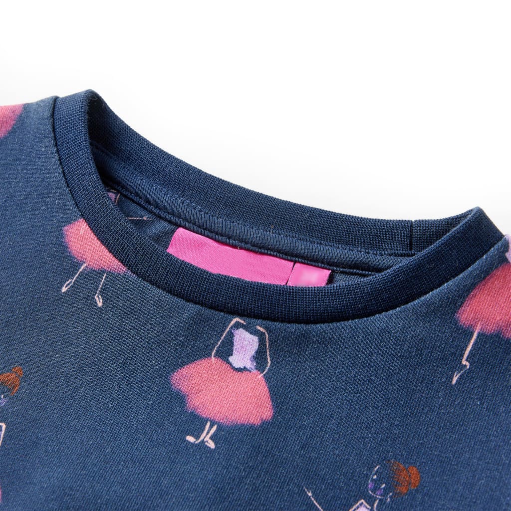 Thumbnail - vidaXL Kinderkleid Marineblau 128