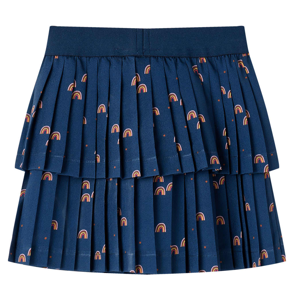 vidaXL Kinderrokje 116 marineblauw afbeelding