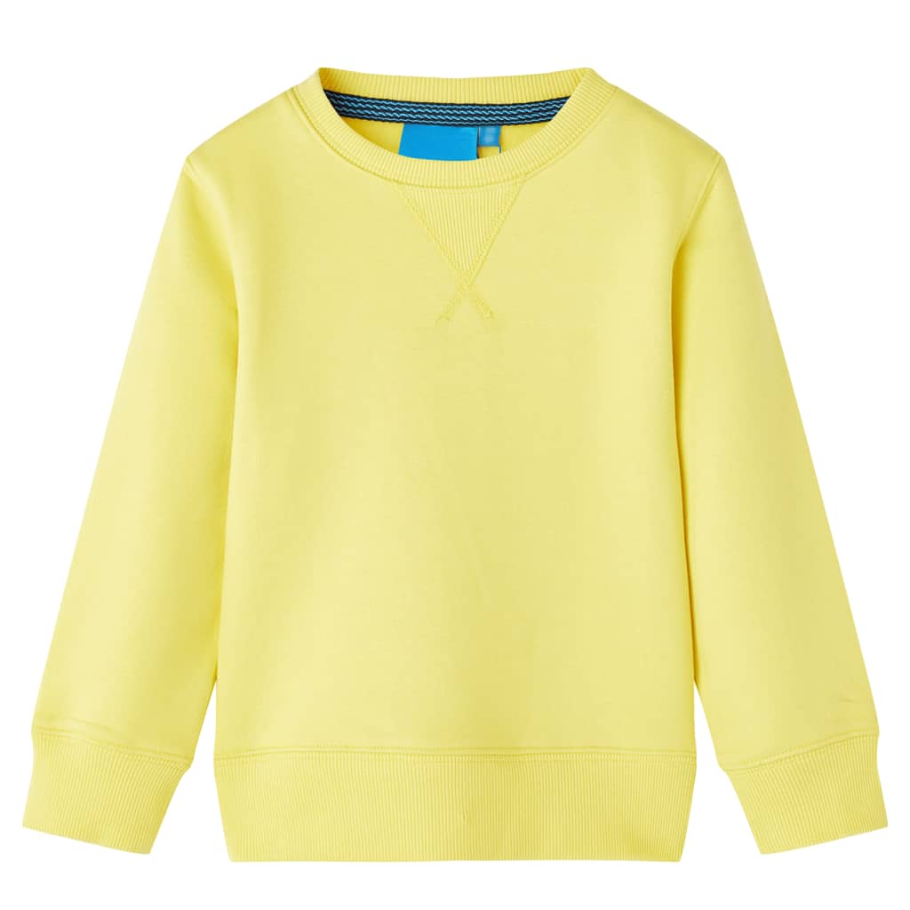 vidaXL Kinder-Sweatshirt Hellgelb 116