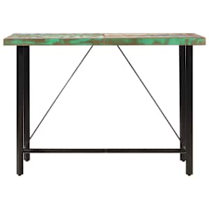 Barový stůl 150 x 70 x 107 cm masivní recyklované dřevo - obrázek 2