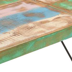 Barový stůl 150 x 70 x 107 cm masivní recyklované dřevo - obrázek 7