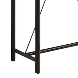 Barový stůl 110 x 55 x 107 cm masivní mangovník a železo - obrázek 6