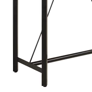 Barový stůl 150 x 70 x 107 cm masivní mangovník a železo - obrázek 6