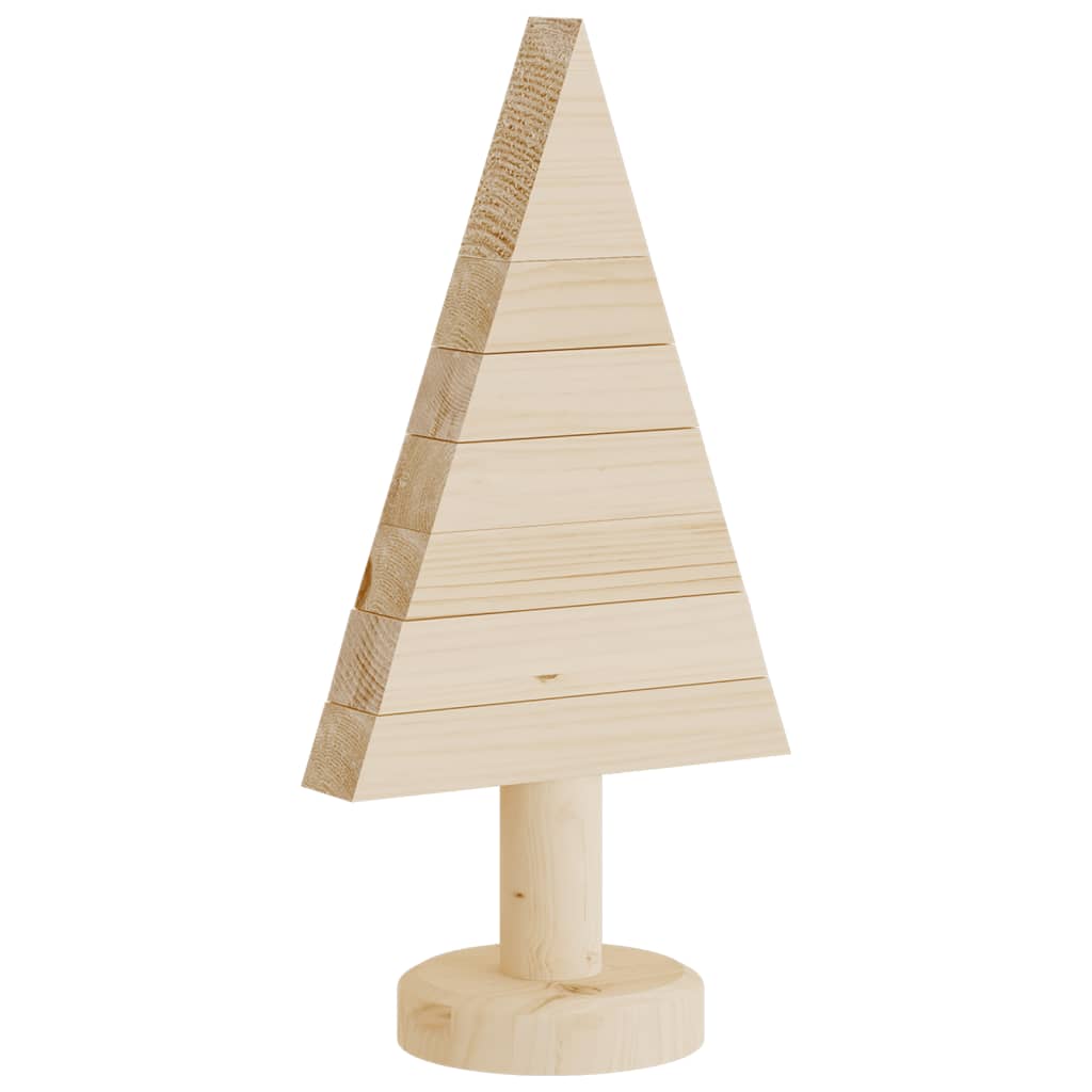 Thumbnail - vidaXL Deko-Weihnachtsbäume 2 Stk. Holz 30 cm Massivholz Kiefer