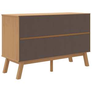 Příborník OLDEN hnědý 114 x 43 x 73,5 cm masivní borové dřevo - obrázek 10