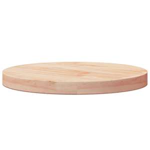 Stolní deska kulatá Ø 30 x 3 cm masivní borové dřevo - obrázek 3