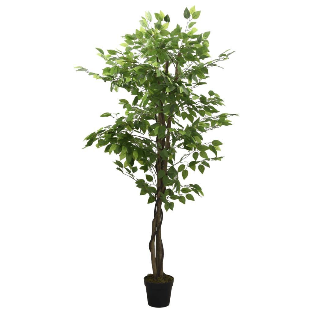 Arbore ficus artificial 378 de frunze 80 cm verde