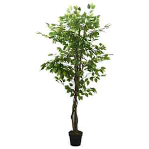 Umělý fíkus 630 listů 120 cm zelený - obrázek 2