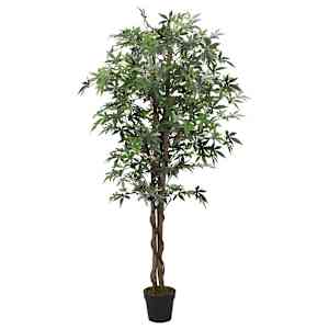 Umělý javor 504 listů 150 cm zelený - obrázek 1