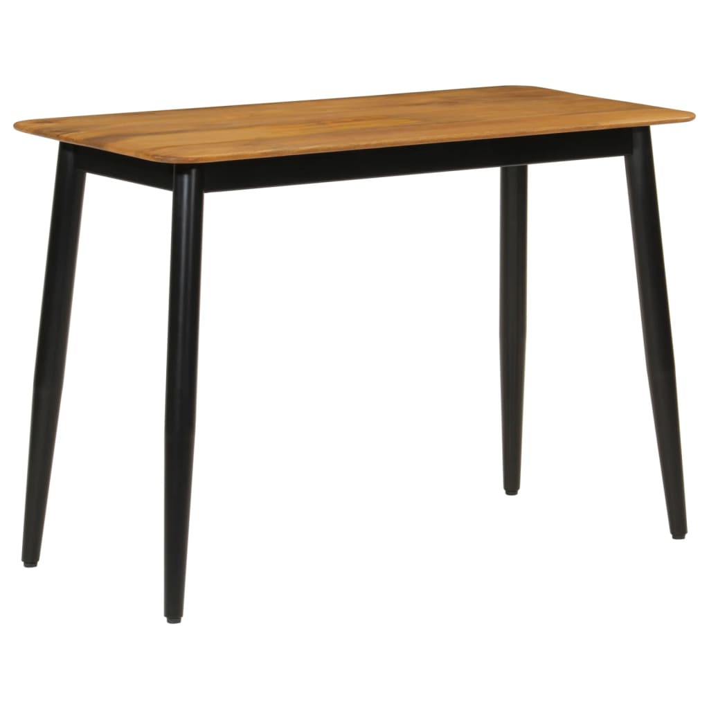 vidaXL Spisebord 112x52x76 cm heltre mango og jern - Møbler > Bord > Spisebord