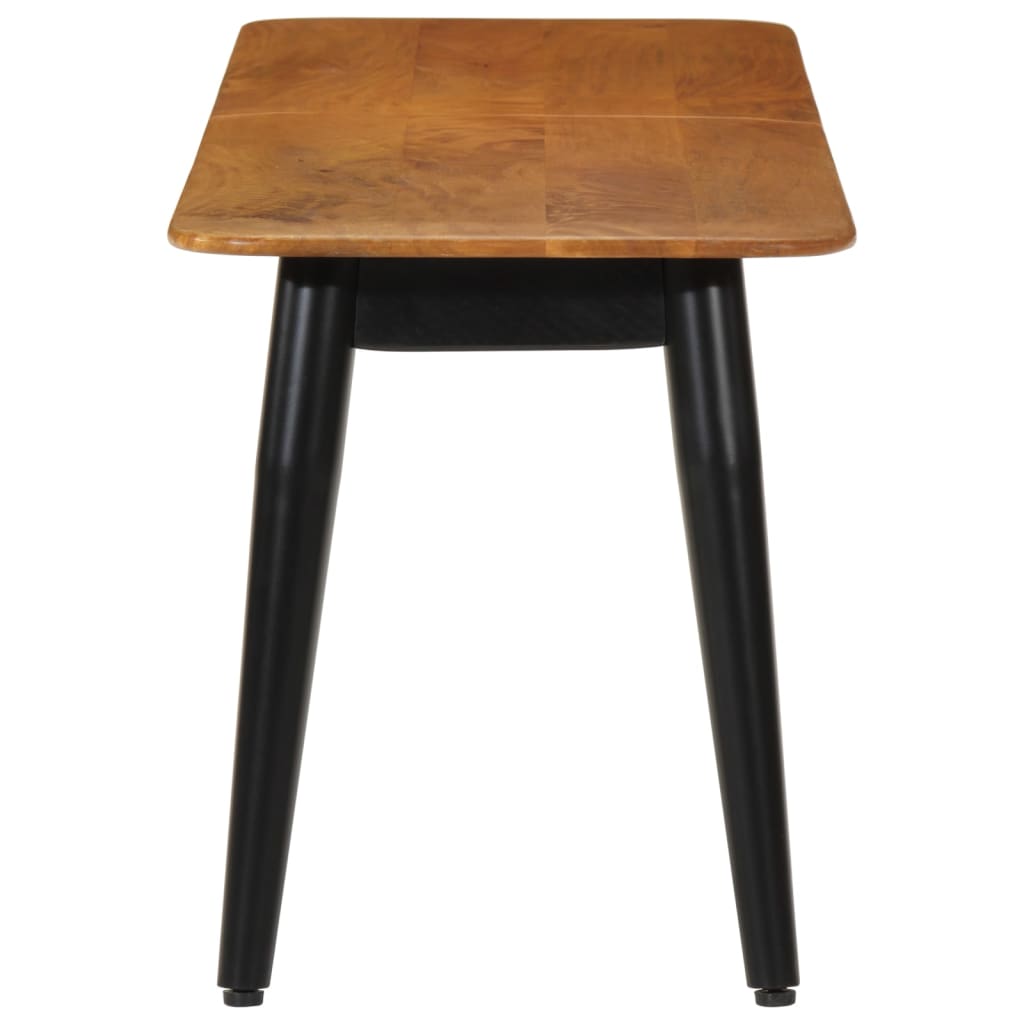 Thumbnail - vidaXL Sitzbank 160x40x45 cm Massivholz Mango und Eisen