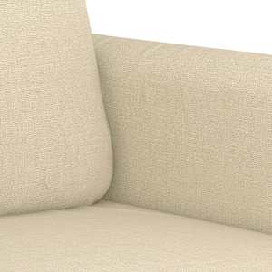 3místná pohovka krémová 180 cm textil - obrázek 6