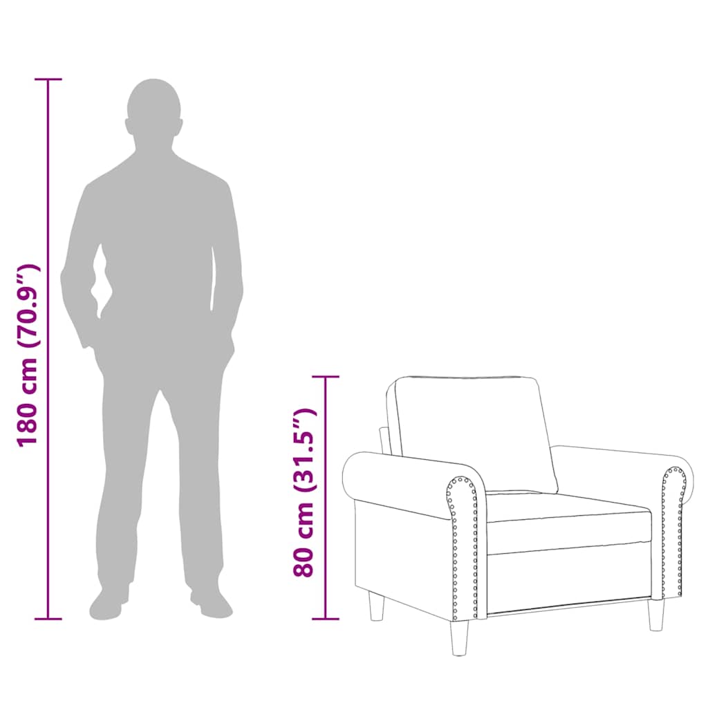 atpūtas krēsls, rozā, 60 cm, samts