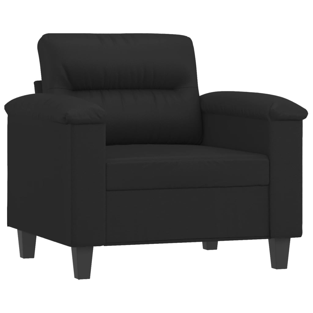 vidaXL Křeslo černé 60 cm umělá kůže