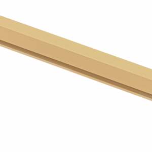 Interiérové dveře úzké zlaté 76x201,5 cm tvrzené sklo a hliník - obrázek 8