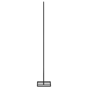 Kovový vánoční stromeček pro dekorace černý 60 cm - obrázek 4